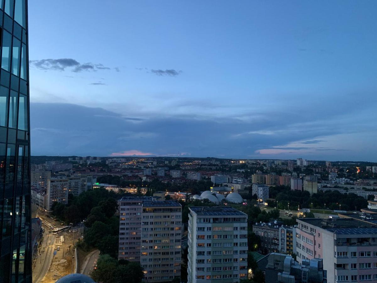 Apartament Hanza Tower 1412 Štetín Exteriér fotografie